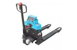 China Electric Powered Pallet Jack With 2 Ton Load Capacity And 500g Weighing Scale supplier