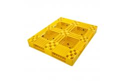 China Heavy Duty Large HDPE Four Way Entry Euro Plastic Pallet 1200X1000X150mm supplier