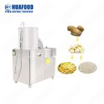 300kg/H Potatoes Peeler Washer And Dicer Machine Potatoes Cleaner Neumatic Peeler Machine for sale