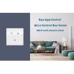 Smart Home Tuya Zigbee Smart Switch Panel Works With Amazon Alexa Voice Speaker for sale