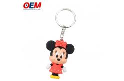 China OEM Custom Made Plastic Key Chain Minio N Key Chain For Promotion supplier