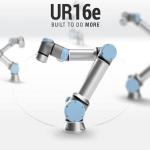 Collaborative robot UR16e with 6 axis cobot and maxmium reach 900mm and playload 16kg for mig welding robot for sale