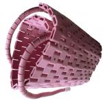Energy Saving Flexible Ceramic Pad Heaters Safety Structure In Heat Treatment for sale