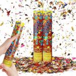 Wholesale Compressed Air Twist Party Confetti Cannon Popper Confetti Shooter for sale