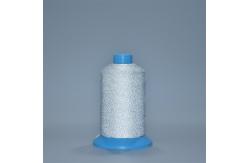 China 1.0mm Embroidery Reflective Thread gray light reflective thread supplier