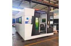 China Raycus 15000W Fiber Laser Cutting Machine Raytools With Exchange Table supplier