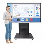 Interactive TV Touch Screen Whiteboard , 135W Interactive Flat Panel for sale