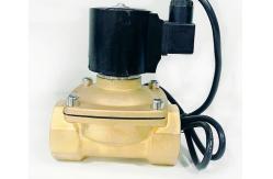 China DN25 AC/DC Brass Waterproof IP68 Electromagnetic Water Valve supplier