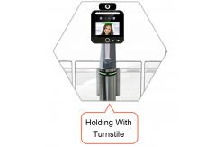 China QR Code 5'' IPS Face Scan Temperature Machine Access Control System supplier