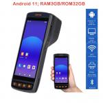 V800 Newest Rugged PDA Android 11 Mobile Terminal Handheld 2d Barcode Printer Pda