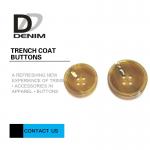 Decorative Bright Plastic ing Buttons High Temperature Resistance for sale
