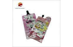 China Reusable Liquid Juice Doypack Spout Pouch With Custom Logo Design supplier