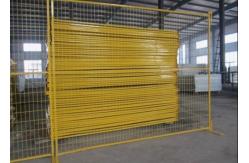 China 6 X 9.5 Temporary Site Fencing Powder Coated Canada Standard Construction Panels supplier