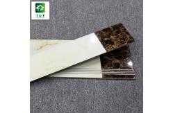 China Carrara Glossy White Ceramic Step Tiles For Office Building supplier