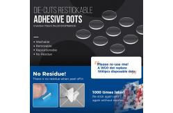 China Repositionable 1000times Without Residue But Strongly Bonding Power Reusable Adhesive Tape supplier