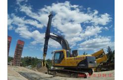 China KM150 Clamshell Telescopic Arm Long Boom Excavator 3.6t Hydraulic Cylinder supplier
