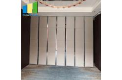 China Soundproof Accordion Sliding Room Partitions Office Movable Partitions Wall Board supplier