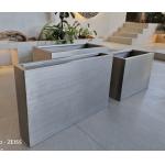 Stainless Steel Plant Pot Customized Big Garden Corten Steel Outdoor Plant Pots for sale