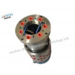 12 Wires 2A Pneumatic Rotary Union 4 / 6 / 8 Channels Passage For Swivel Large Current for sale