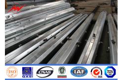 China 10kV Hot Dip Galvanized Electric Power Pole Transmission Line Tubular Steel Pole supplier