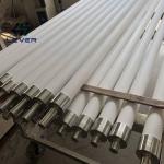 Round Hollow Kvars Keramika Rollers For Tamglass Tempered Glass Oven for sale