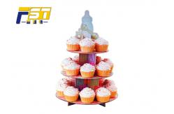 China Superb Appearance Cardboard Wedding Cake Stand With High Load - Bearing Capacity supplier