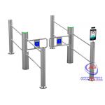 Supermarket Access Control Turnstiles QR Code Turnstile With Thermal Camera for sale