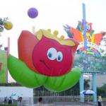 Hot selling flowers elf inflatable helium balloon for sale