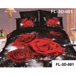 3D Printed Sheet Set 200TC Bedsheet
