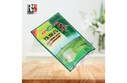 China Gravure Printing Mylar Laminated Poly Bag 3 Layers Resealable For Tea Packaging supplier