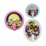 Plastic Sublimation Wall Mounted Hook Diy Custom Wall Hooks For Hanging for sale