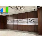 Decorative Office Folding Sliding Partition Movable Soundproof Walls For Restaurant for sale