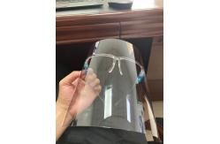 China Anti Fog Transparent Disposable Face Shield With Frame supplier
