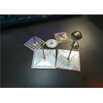 Galvanized Steel Rock Wool Stick Insulation Pins With 50mm Square Washer Base for sale