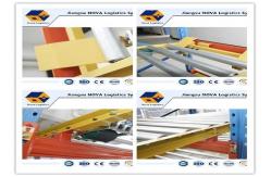 China CE / ISO Durable Steel Gravity Pallet Racking Heavy Duty Adjusted 75mm Pitch supplier