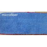 13 * 47Cm Microfiber Wet Mop Pads Head Blue Twisting Fabric Floor Cleaning for sale
