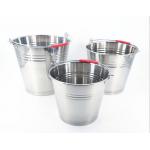 8L Stainless Steel Wine Container Metal Handle Personalized Beer Bucket for sale