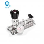 Stainless Steel Secondary Gas Regulator Low Pressure 2.5MPa With Panel / Ball Valves for sale