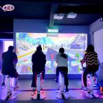 Smart Connected Cycling Trainer AR Interactive Spin Bike Multiplayer Leaderboard