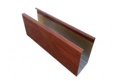 China Wood Transfer Construction Aluminum Profile Powder Spray For Windows supplier