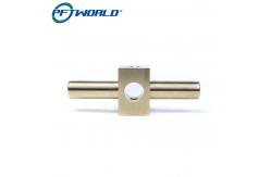 China Custom Component CNC Brass Parts CNC Turning Milling Service supplier