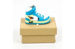 China Mini Basketball Shoe Keychain With Box Corrugated Board Folders supplier