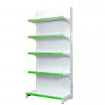 China Gondola Supermarket Display Shelves Wall Metal Grocery Store Retail Fixture manufacturer