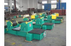 China Steel Pipe Welding Rotator / Turning Rolls 80 Ton Lead Screw Adjustable supplier