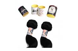 China Custom Hair Extension Security Seal Label , Hair Bundle Labels supplier