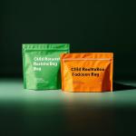 High Barrier Child Resistant Stand-Up Pouches Reclosable & Tamper-Evident Packaging for sale