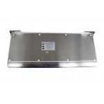 Easy clean long stroke kiosk industrial wall-mounted keyboard with touchpad , 68 key