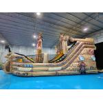 Customized PVC Inflatable The Pirate Ship Inflatable Obstacle Course Playground