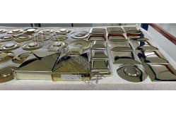 China TiN PVD Gold Coating Machine Equipment Titanium Nitride Gold Decorative supplier