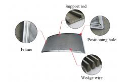 China Round Hole Industrial Sieve Screen with Polished Surface 0.9 Screen Area supplier